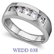 Diamond Wedding Ring - WEDD 038